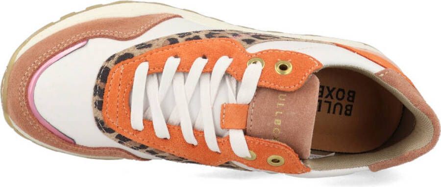 Bullboxer Aex000 Lage sneakers Leren Sneaker Meisjes Wit