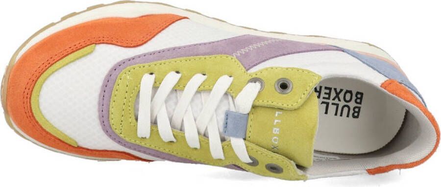 Bullboxer AEX000 Oranje Combinatie Sneaker