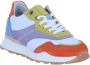 Bullboxer Sneakers AEX000E5C_ORAN Wit Oranje 33 - Thumbnail 6