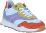 Bullboxer Sneakers AEX000E5C_ORAN Wit Oranje 34 - Thumbnail 6