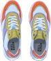 Bullboxer Sneakers AEX000E5C_ORAN Wit Oranje 34 - Thumbnail 8