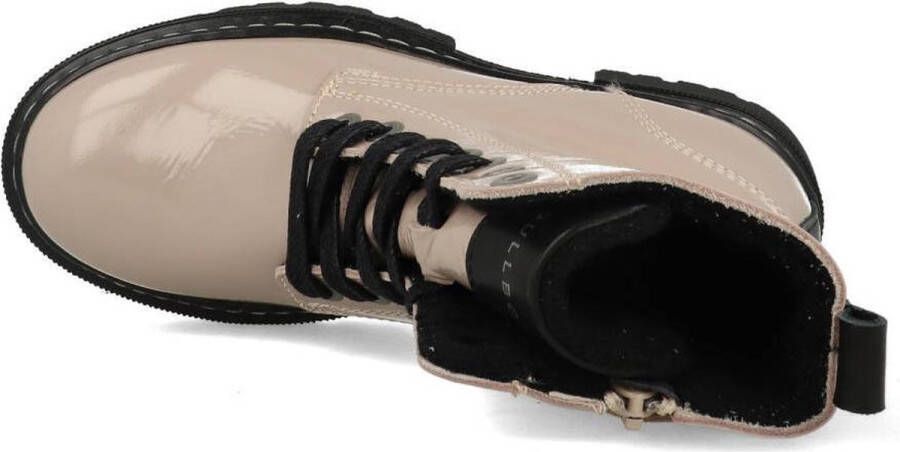 Bullboxer Ajs500 Veterboots Laarzen Met Veters Meisjes Taupe