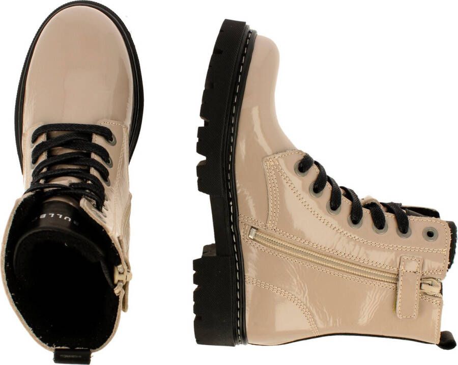 Bullboxer Ajs500 Veterboots Laarzen Met Veters Meisjes Taupe