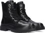 Bullboxer Ajs506 Veterboots Laarzen Met Veters Zwart - Thumbnail 8