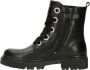 Bullboxer Ajs506 Veterboots Laarzen Met Veters Zwart - Thumbnail 4