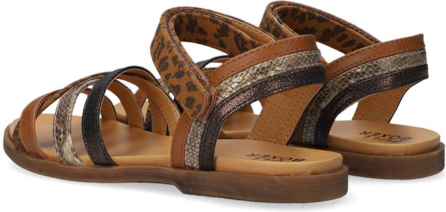 Bullboxer sandalen cognac Bruin Meisjes Imitatieleer Meerkleurig 31 - Foto 3