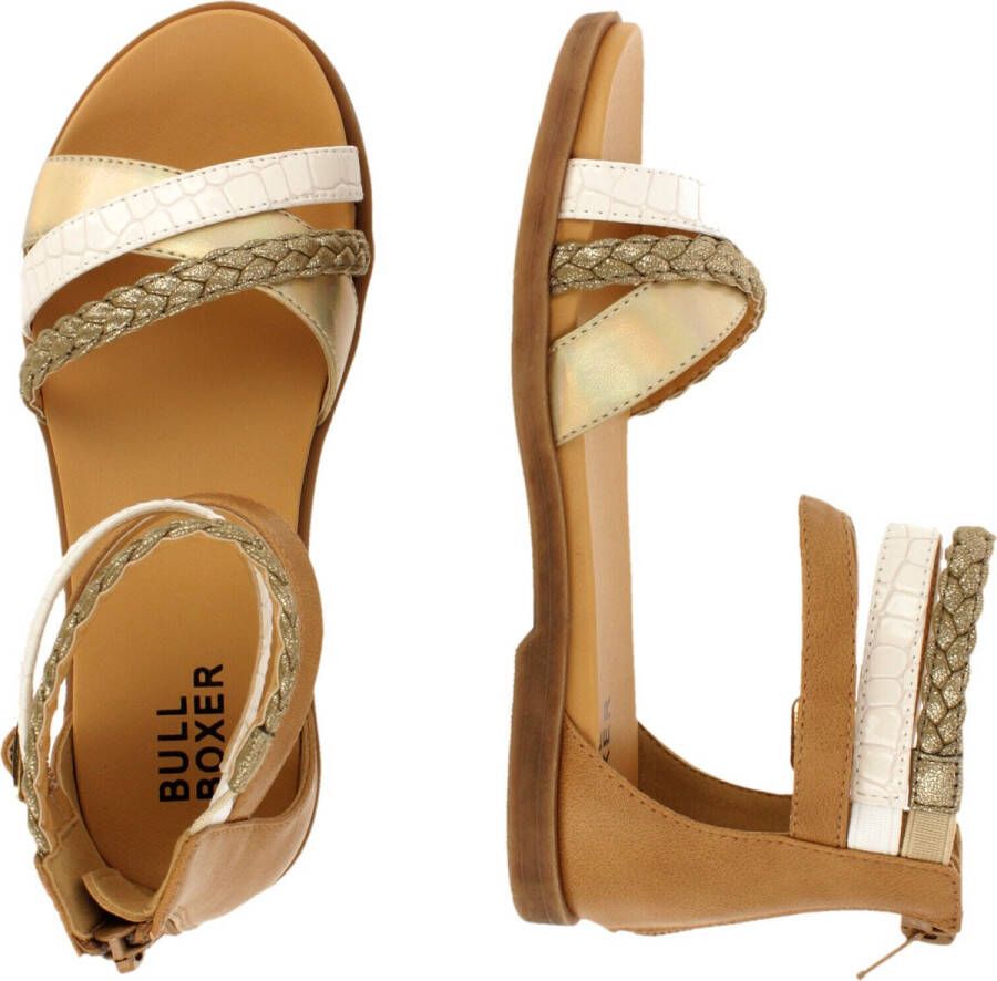 Bullboxer Alm013f1s Sandalen Meisjes Cognac