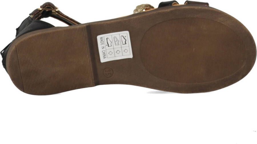 Bullboxer Alm013f1s Sandalen Meisjes Zwart