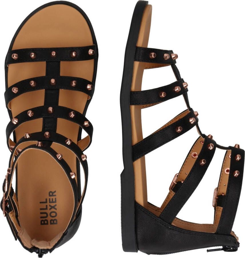 Bullboxer ALM015F1S sandalen met studs zwart Meisjes Imitatieleer Effen 30 - Foto 10