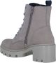 Bullboxer Ankle Boot Bootie Female Beige Taupe Laarzen - Thumbnail 6