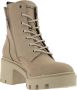 Bullboxer Ankle Boot Bootie Female Beige Taupe Laarzen - Thumbnail 8