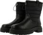 Bullboxer winterboot 171503F6S Zwart Leerlook Enkelboots Dames - Thumbnail 5