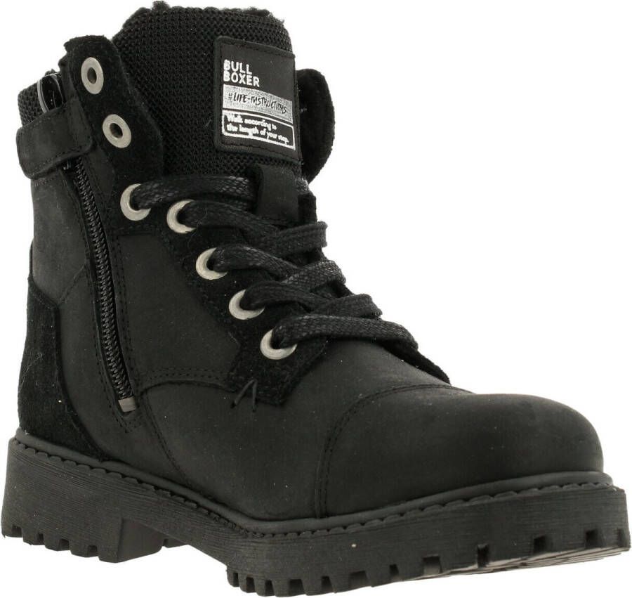 Bullboxer Ankle Boot Bootie Boys Black Laarzen