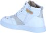 Bullboxer AOP508E6L_WHPN Witte sneaker Hoge sneaker hoge sneaker kinder sneakers kinder sneakers hoog - Thumbnail 10