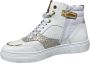 Bullboxer AOP508E6L_WHPN Witte sneaker Hoge sneaker hoge sneaker kinder sneakers kinder sneakers hoog - Thumbnail 11