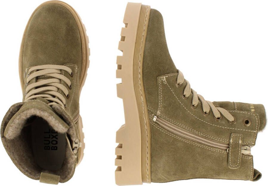 Bullboxer Boot Female Green Laarzen