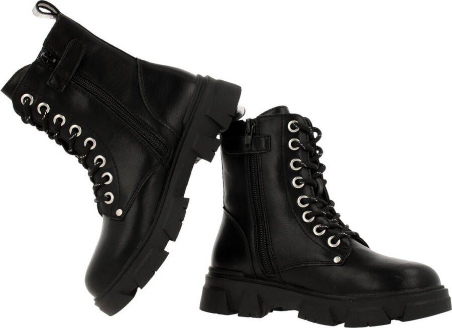 Bullboxer Boot Girls Black Laarzen