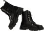 Bullboxer Aaf504 Veterboots Laarzen Met Veters Meisjes Zwart - Thumbnail 12