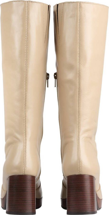 Bullboxer Boot Women Beige Taupe Laarzen