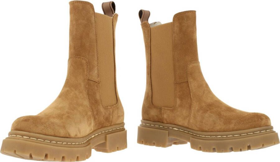 Bullboxer Chelsea Bo Women Tan Cogna Laarzen