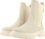 Bullboxer Chelsea 610507E6L Wit Leer Chelsea boots Dames - Thumbnail 5