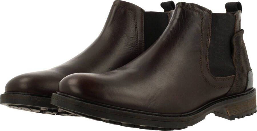 Bullboxer Chelsea Boot Male Dark Brown Laarzen