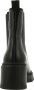 Bullboxer 612505E6L CHELSEA BLOKHAK Zwart Leer Chelsea boots Dames - Thumbnail 7