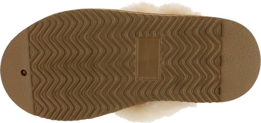 Bullboxer House Shoe Unisex Tan Cogna Sloffen