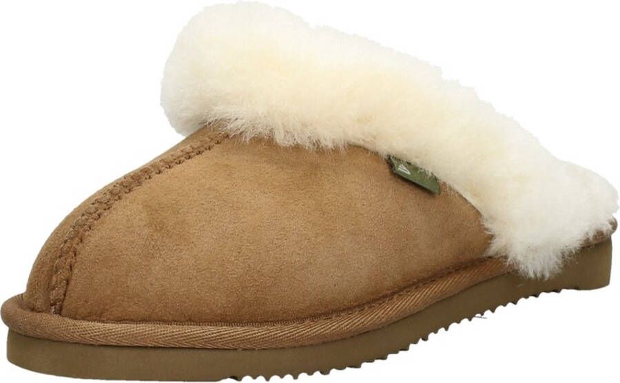 Bullboxer House Shoe Unisex Tan Cogna Sloffen