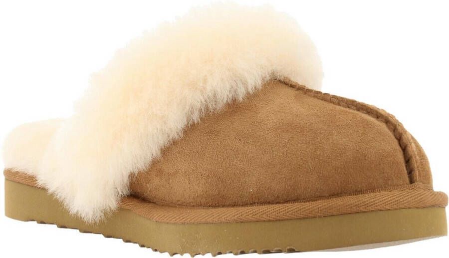 Bullboxer House Shoe Unisex Tan Cogna Sloffen