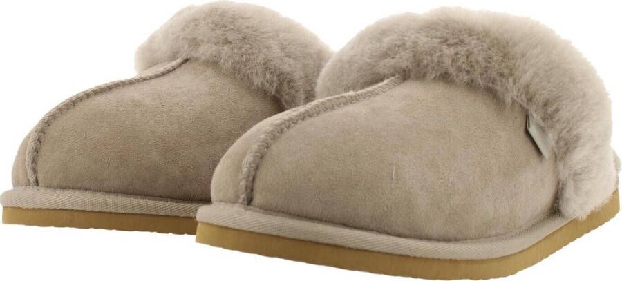 Bullboxer House Shoe Women Grey Sloffen