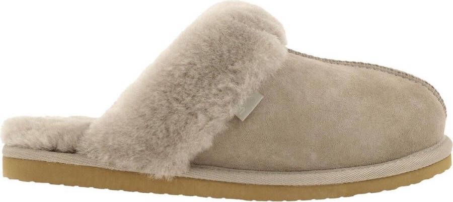 Bullboxer House Shoe Women Grey Sloffen