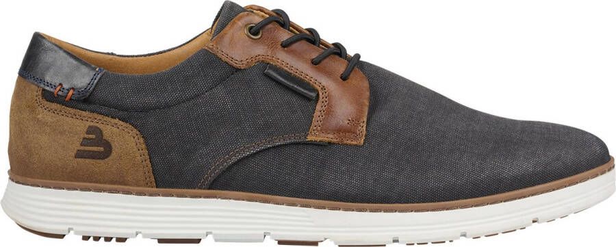 Bullboxer Lace-Up Male Black Veterschoenen