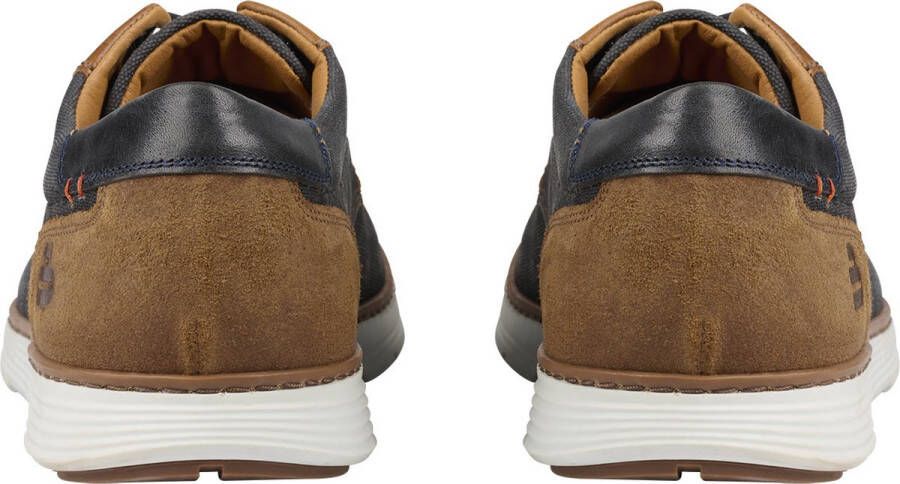 Bullboxer Lace-Up Male Black Veterschoenen