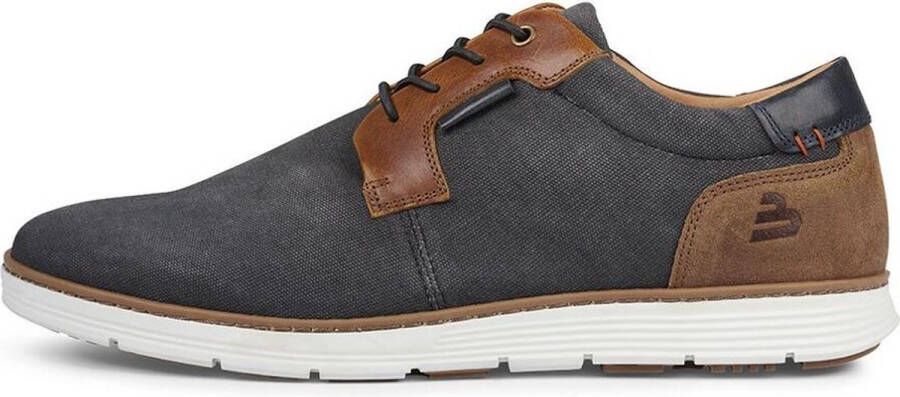 Bullboxer Lace-Up Male Black Veterschoenen