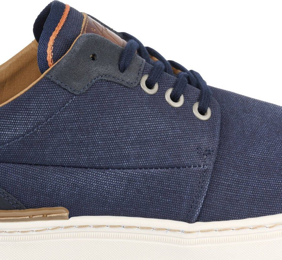 Bullboxer Lace-Up Male Blue Veterschoenen