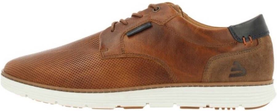 Bullboxer Lace-Up Male Tan Cogna Veterschoenen