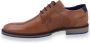 Bullboxer Lace Up Men Tan Cognac 44 Veterschoenen - Thumbnail 14