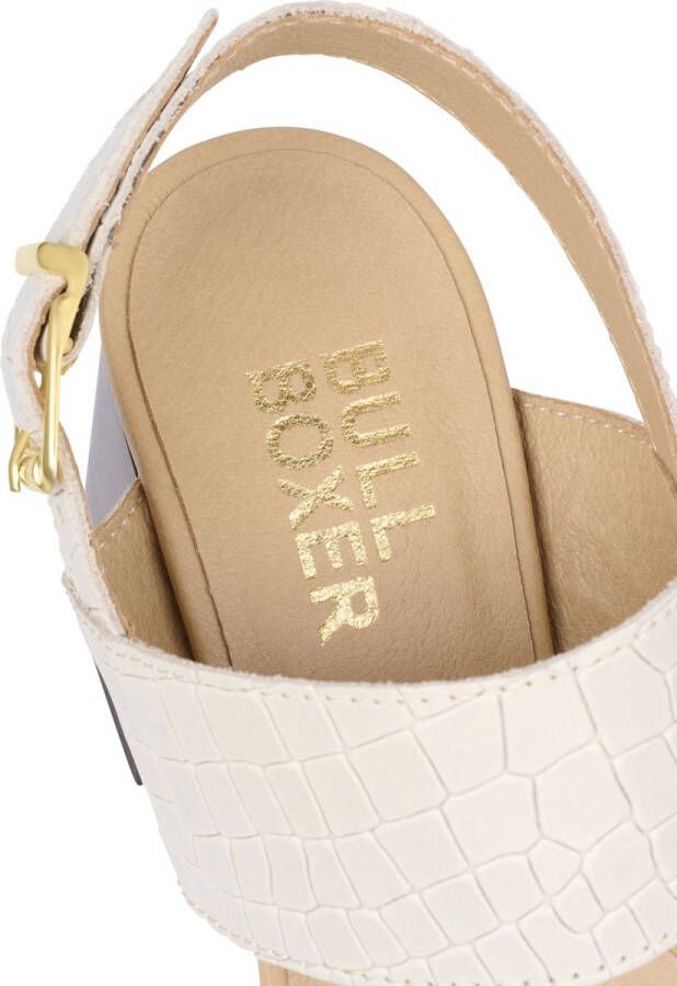 Bullboxer Sandal Female Offwhite Sandalen