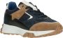 Bullboxer Sneakers ATP001E5LABENY Blauw Bruin - Thumbnail 11