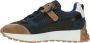 Bullboxer Sneakers ATP001E5LABENY Blauw Bruin - Thumbnail 9