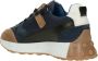 Bullboxer Sneakers ATP001E5LABENY Blauw Bruin - Thumbnail 10