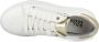 Bullboxer Witte lage sneakers met gouden accenten White Dames - Thumbnail 6