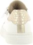 Bullboxer Witte lage sneakers met gouden accenten White Dames - Thumbnail 12