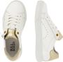 Bullboxer Witte lage sneakers met gouden accenten White Dames - Thumbnail 8