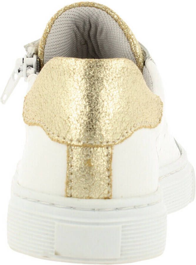 Bullboxer Witte lage sneakers met gouden accenten White Dames - Foto 9