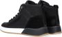 Bullboxer Aof500 Hoge sneakers Leren Sneaker Zwart - Thumbnail 15