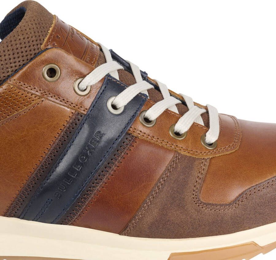 Bullboxer Sneaker Male Tan Cogna Sneakers Veterschoenen