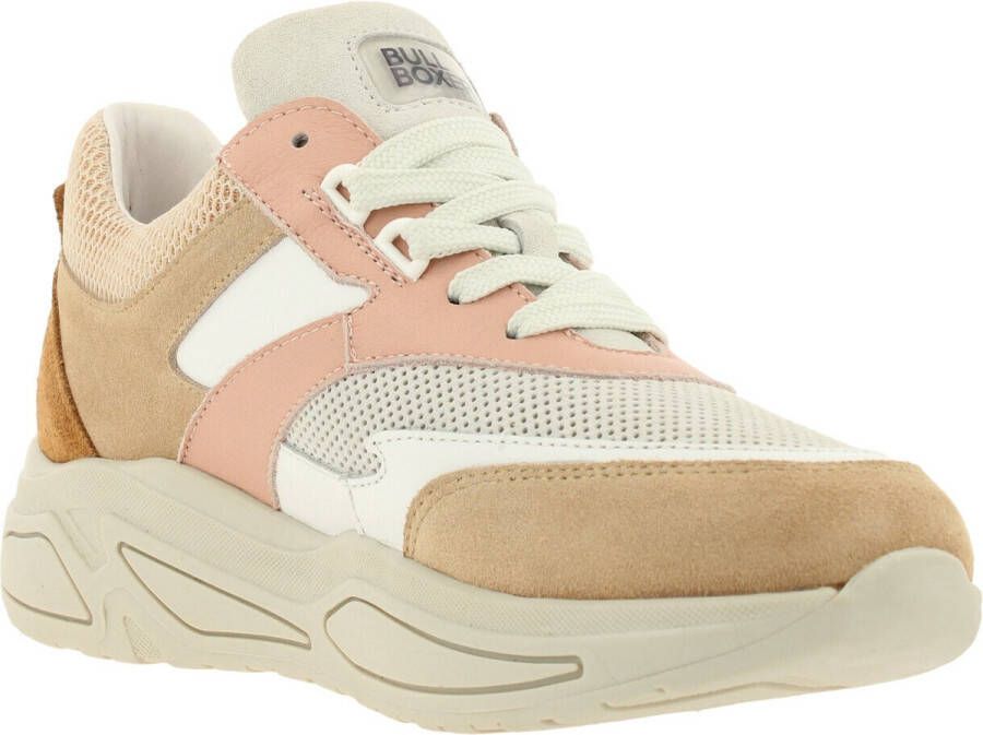 Bullboxer Sneaker Women Beige Pink Sneakers