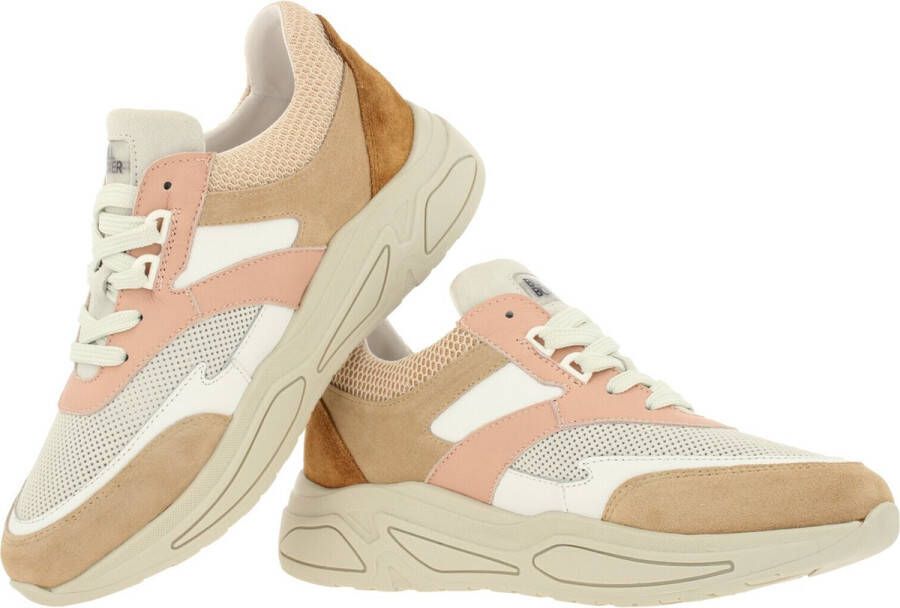 Bullboxer Sneaker Women Beige Pink Sneakers